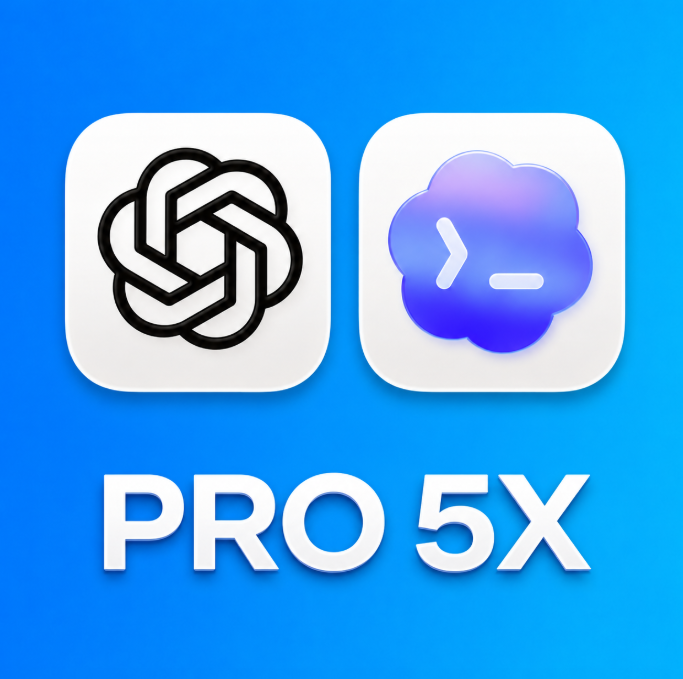 ChatGPT-PRO-5x自动充值1月-质保订阅【可开普票】